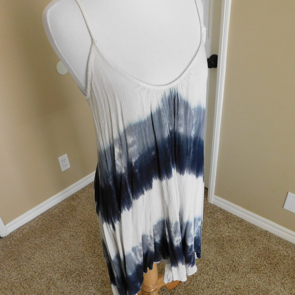 Tie Dye Sun Dress/Beach or Swim Cover Up - Picture 2 of 5